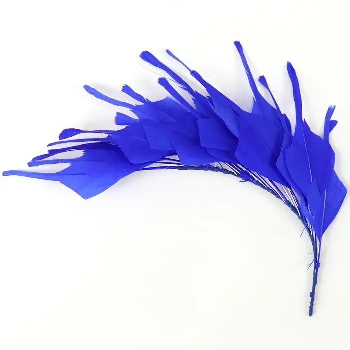 Plume d'Oie Naturelle Teinte Colorée