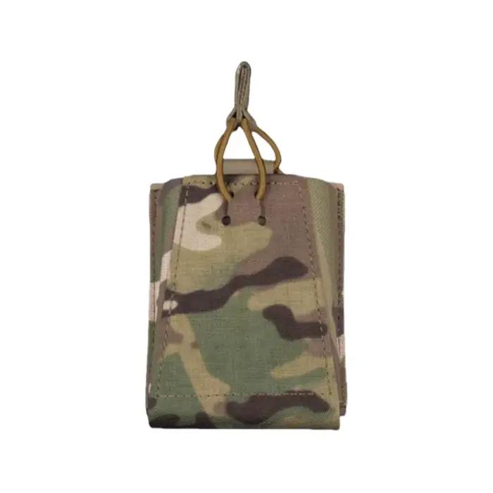 Pochette magnétique pour fusil Attacker 7.62 | Porte-revues simple compatible MOLLE | Pour la chasse et le camping