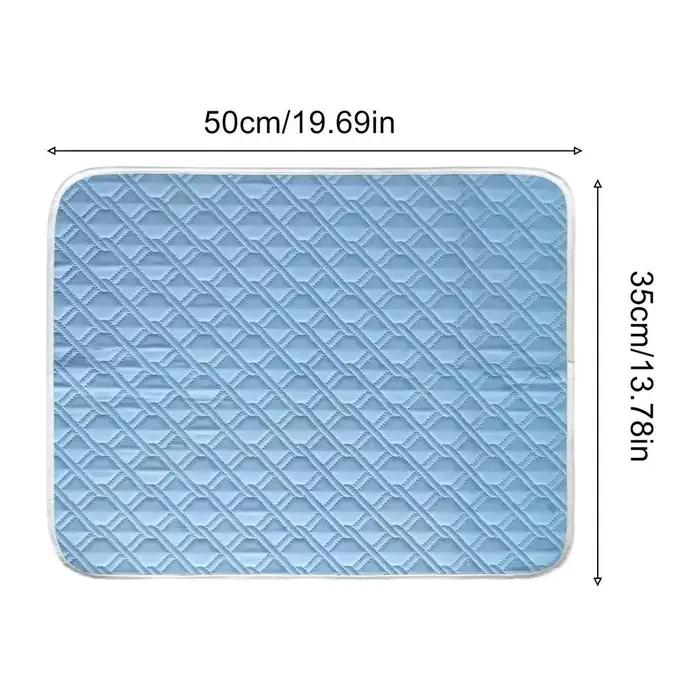 Tapis rafraîchissant pour chien 45x35cm, coussin auto-refroidissant pour animaux de compagnie, tapis