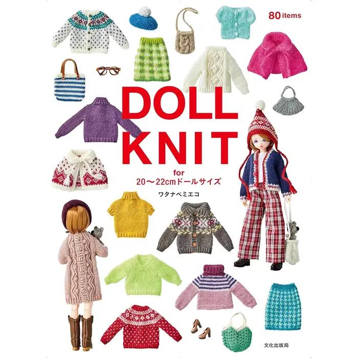 Livre de tricot pour poupées de 20 à 22 cm, livre de tutoriel sur les patrons de couture pour vêteme