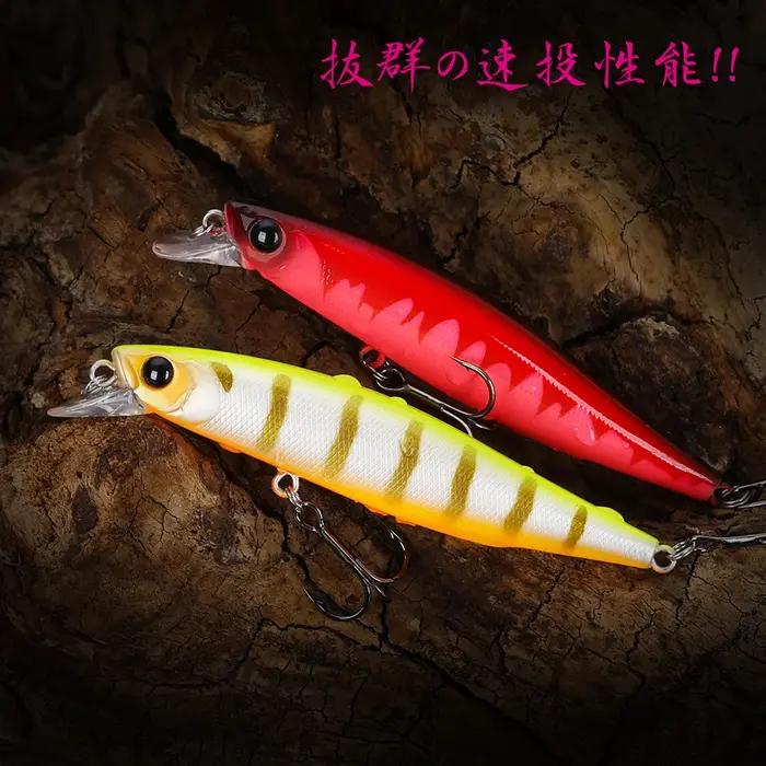 TSURINOYA 88SP leurre de pêche méné suspendu 88mm 10.3g DW76 appâts durs artificiels longue coulée b