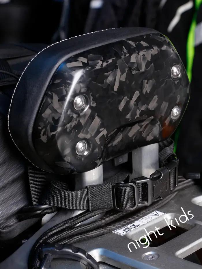 Night Kids-Coque de siège arrière en fibre de carbone modifiée, adaptée au Triumph Rocket 3, 221