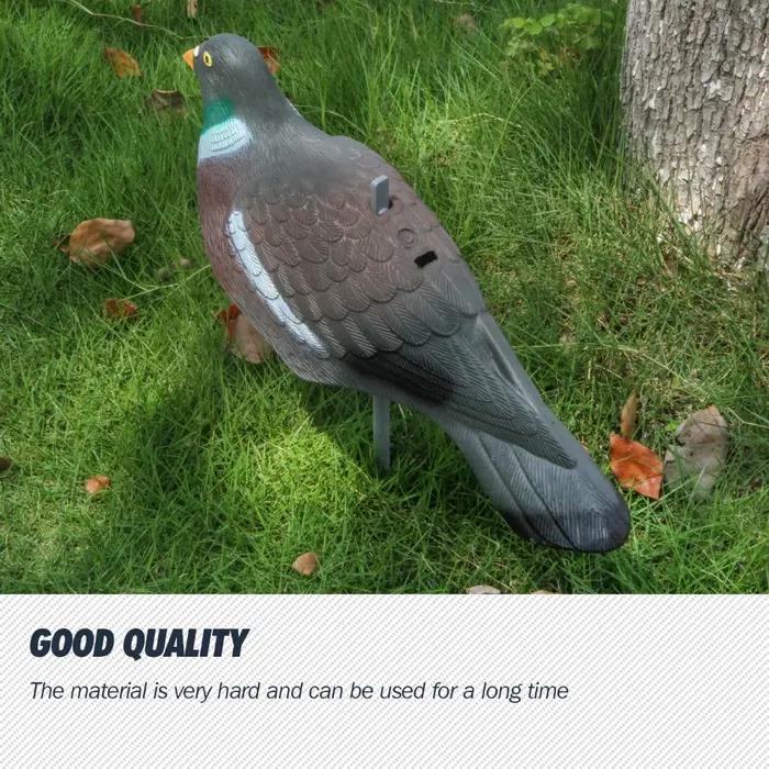 Leurres pigeon 3D réalistes peints à main pour entraînement tir colombe