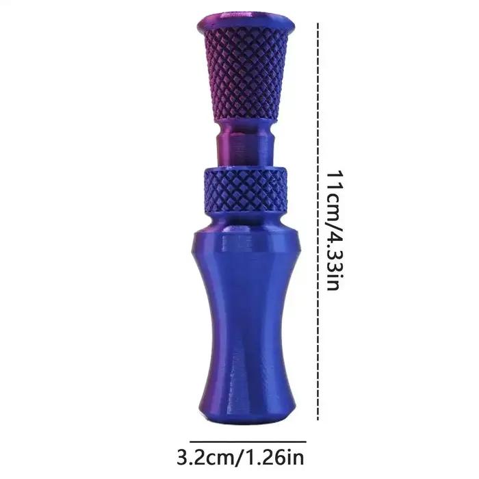 Sifflet appel canard imprimé 3D réaliste avec 5 puces son amovibles pour chasse et entraînement