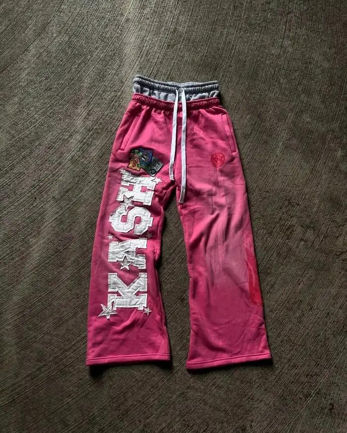 Pantalon de survêtement américain Y2K pour hommes