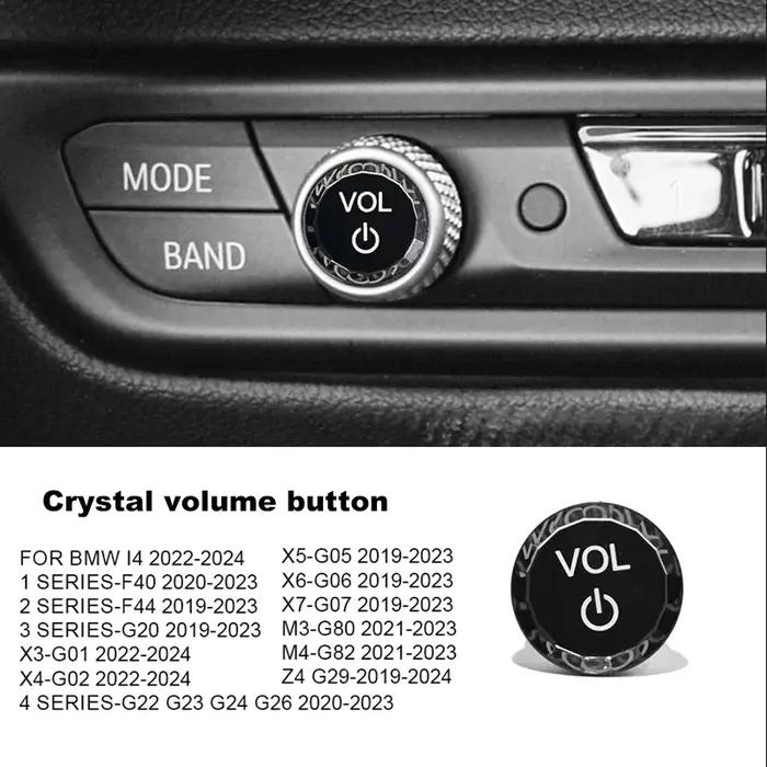 Bouton de contrôle du Volume en cristal