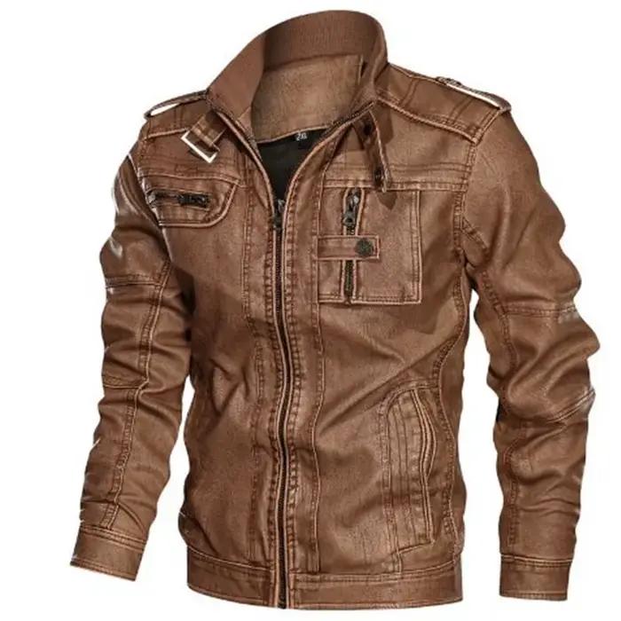 Vêtements en cuir pour hommes