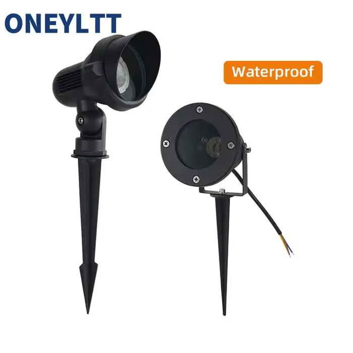 Livraison gratuite GU10 MR16 jardin pelouse lumière paysage lampe pointe étanche chemin ampoule Spot