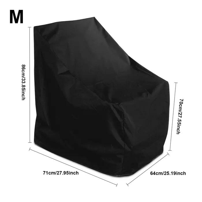 Housse anti-poussière pour chaise empilée