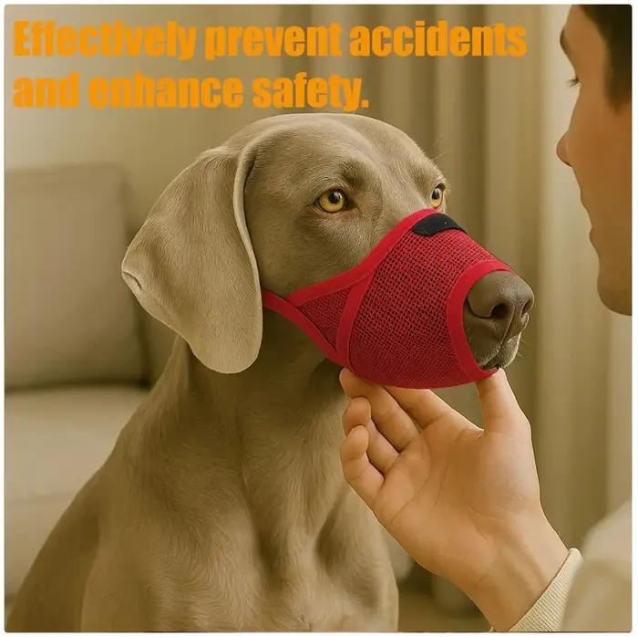 Muzzles respirants à grille pour chiens de taille moyenne à grande