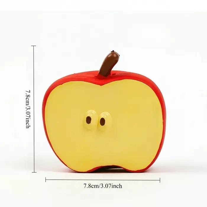 Jouet créatif en latex pour animaux de compagnie en forme de fruit