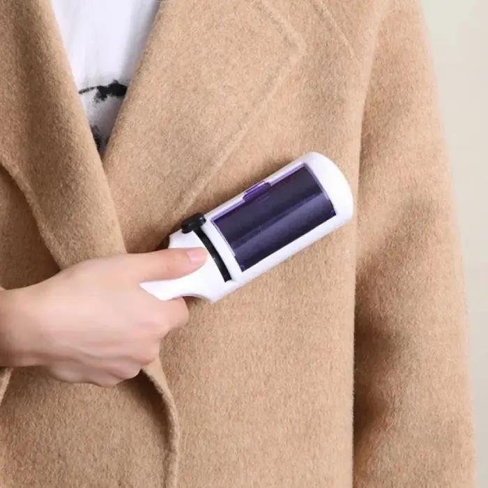 Brosse de nettoyage électrostatique pour vêtements meubles literie et sièges de voiture pour la maison le bureau et les voyages