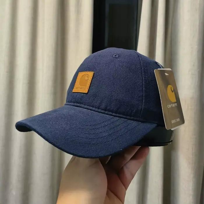 Casquette Carhart Workwear vintage délavée, casquette de baseball souple à visière incurvée, unisexe, style décontracté, streetwear, casquette de papa