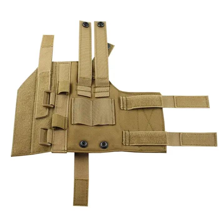 Étui pour pistolet en nylon 600D main droite avec clip de ceinture pour chasse et activités de plein air