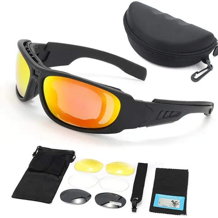 Lunettes Daisy C6 polarisées militaires pour tir à l'air comprimé et protection balle couleur