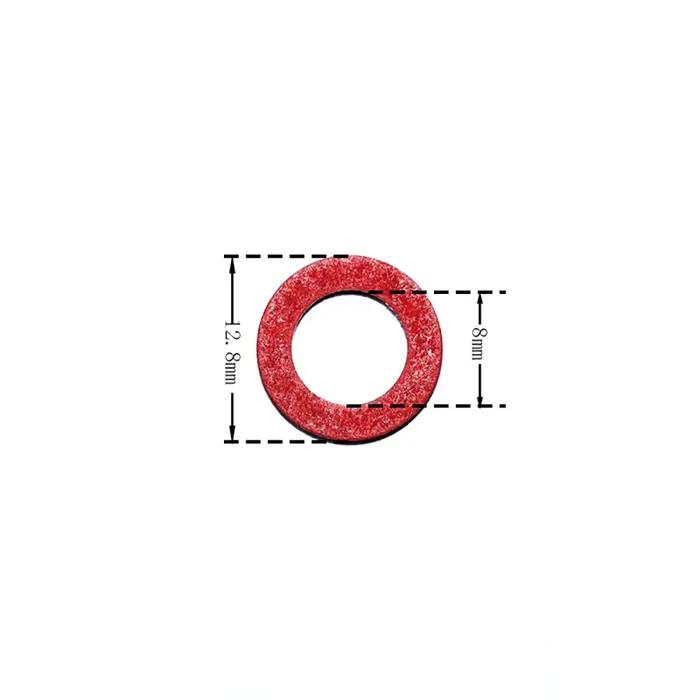 332-60006-0 Joint d'étanchéité rouge Boîtier inférieur pour moteur de bateau Yamaha