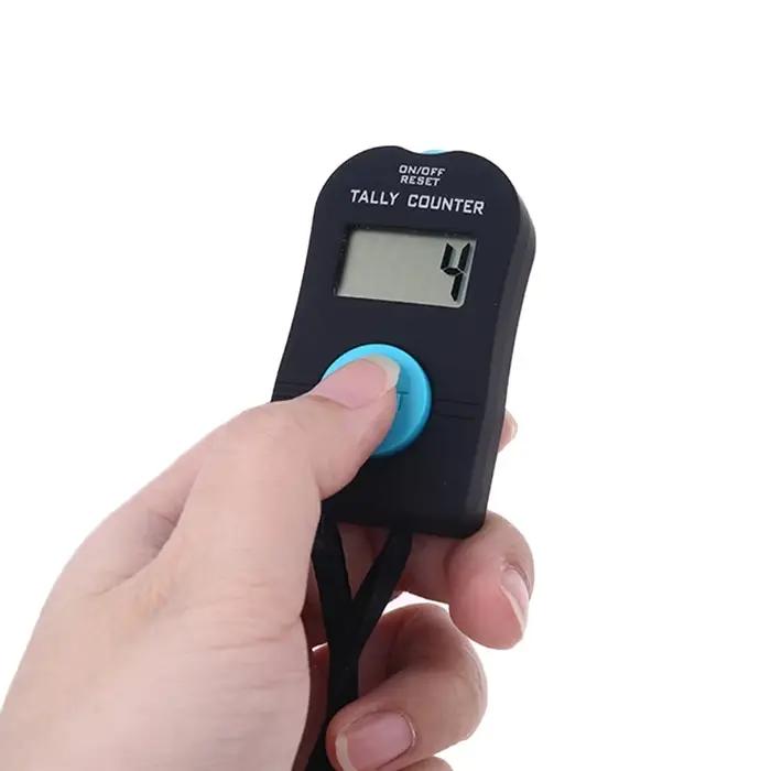 Compteur électronique numérique Portable à 4 chiffres, avec son, réinitialisation manuelle, décompression, outil de Relaxation des doigts