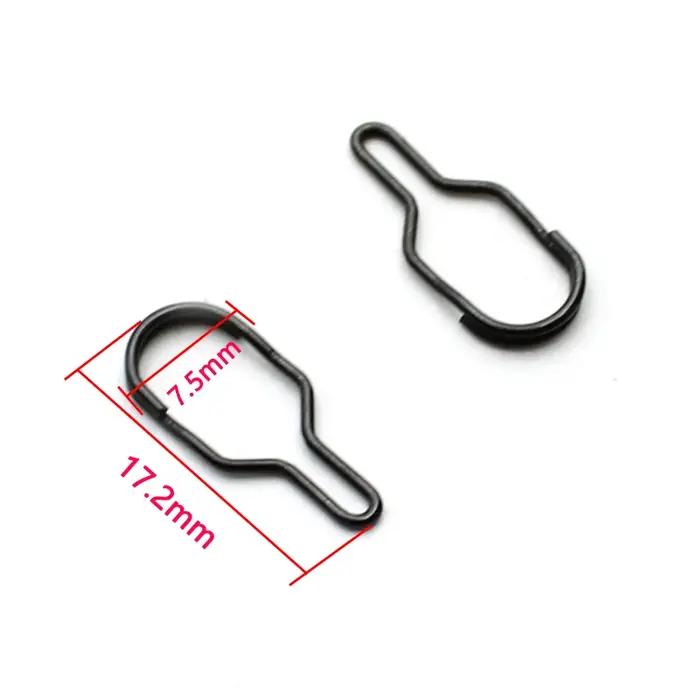Accessoires de pêche à la carpe, 10 pièces, Clip de liaison pour sac PVA, outil de plate-forme à che
