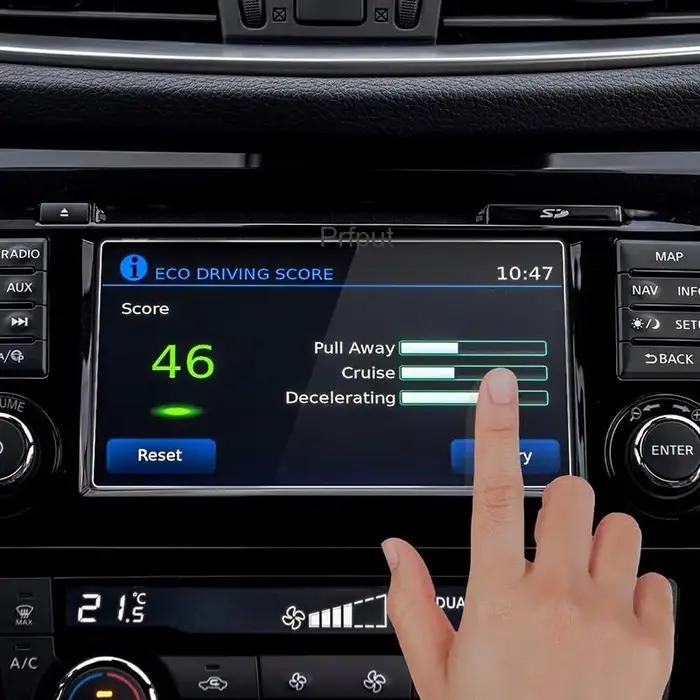 Protecteur d'écran en verre trempé pour Navigation de voiture, pour Nissan Qashqai J11 x-trail T32 2