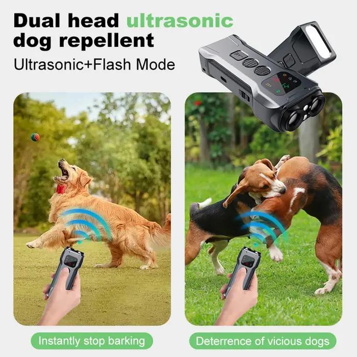 Répulsif pour chiens, dissuasion ultrasonique Portable