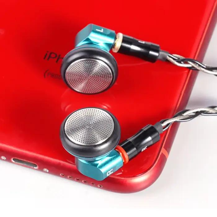 Yincrow RW-2000 casque en métal 15mm unité d'entraînement dynamique HIFI intra-auriculaire 3-en-1 pr