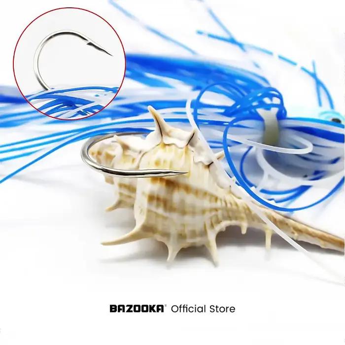 Bazooka 15g 18g Spinnerbait leurre de pêche fil appât métal Spinner Buzzbait Swimbait crochet JIG Ki