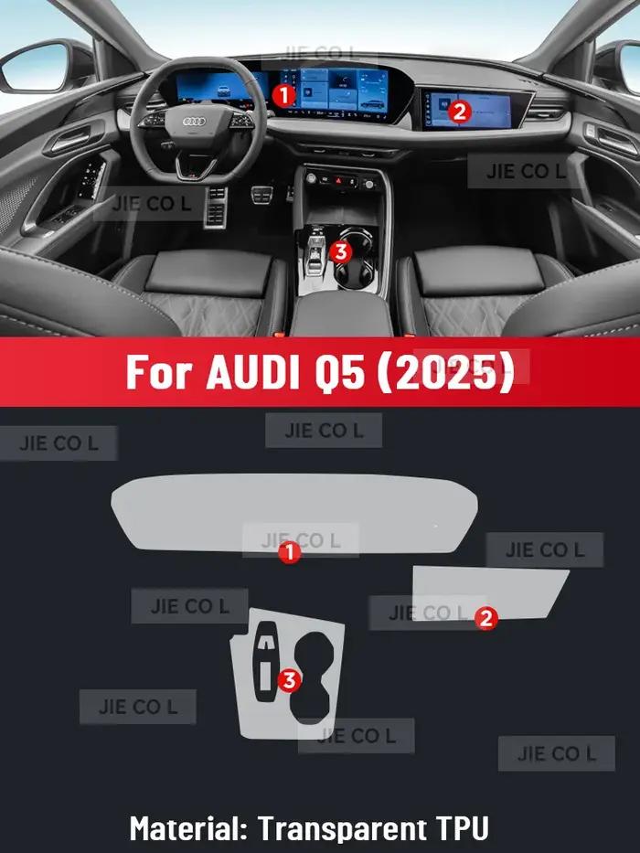 Film de protection anti-rayures en TPU pour Console centrale intérieure de voiture