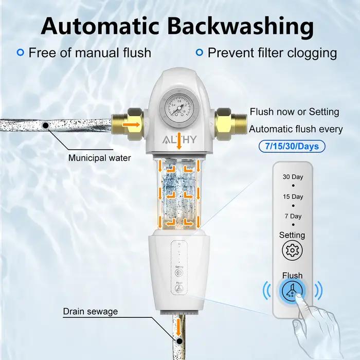 ALTHY PRE-AUTO2 – préfiltre de lavage à contre-courant à rinçage automatique