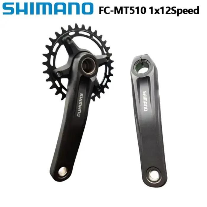 Shimano MT510 Deore M6100 série pédalier 170/175mm 32T 34T 1x12 vitesses MT500 support inférieur BB5