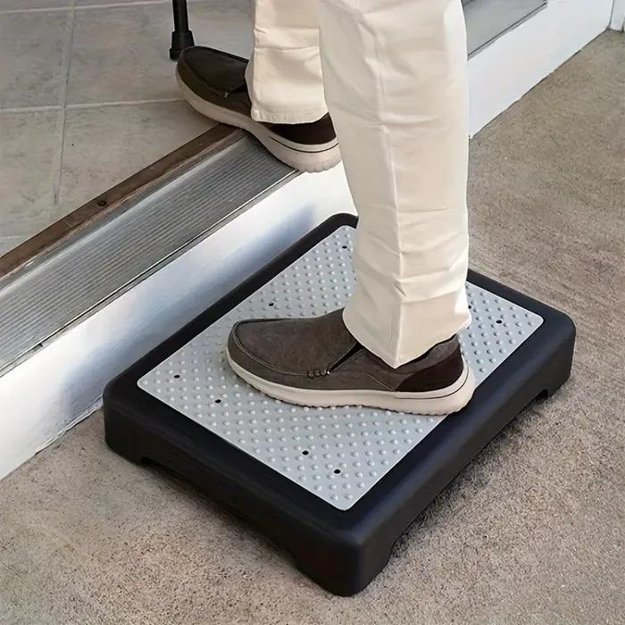 Tabouret de mobilité en une étape, dispositif d'assistance robuste pour l'intérieur et l'extérieur,