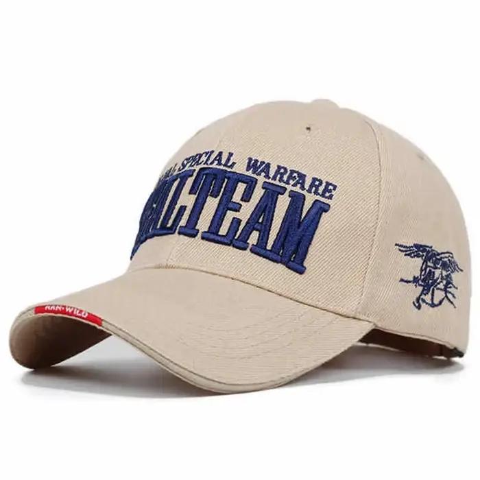 Casquette Navy Seals US Marine Corps homme - Chasse outdoor avec inscription SEALTEAM brodée