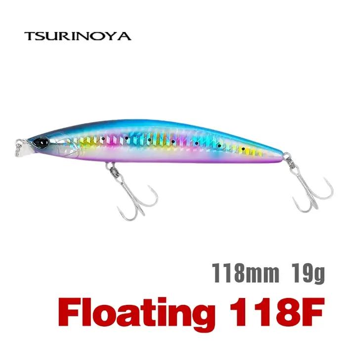 Leurre en eau salée TSURINOYA DW95 118F pour pêche en mer et plage peu profonde à offrir pour pêcheurs