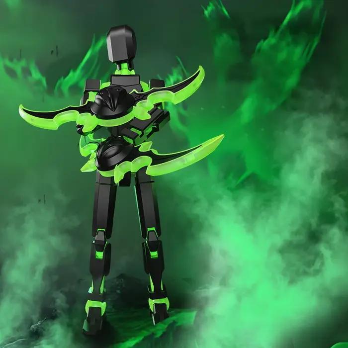 Figurines d'action robotiques articulées et transformables DIY Dummy 13, modèle de mannequin imprimé en 3D, jouets pour enfants