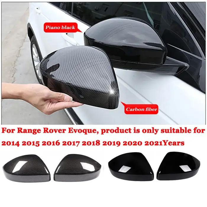 Couvercle de rétroviseur en Fiber de carbone, 2 pièces, aspect voiture, pour Land Rover Discovery Sp