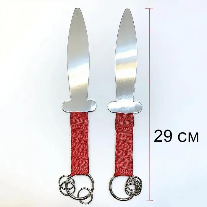Dagotes jumeaux d'arts martiaux pour performance et Sparring – Ensemble d'épées courtes d'entraînement en bois durable pour l'entraînement au combat
