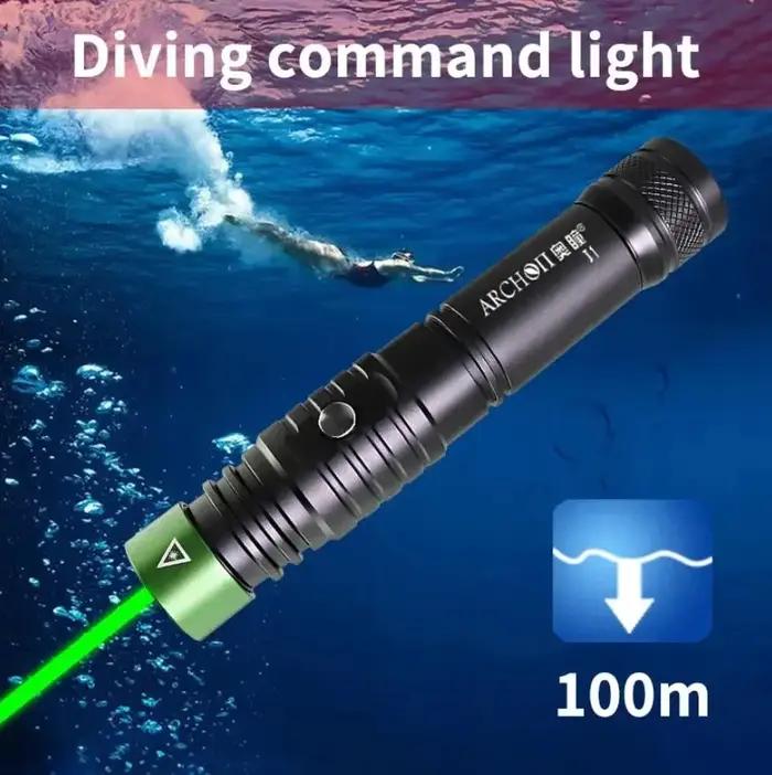 24/2018 ON J1 Builder-Lampe de poche à faisceau vert, lampe de poche d'instructeur tactique, 3, 4 lu