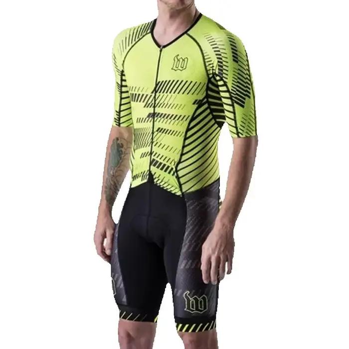 Combinaison de Triathlon pour hommes, vêtements de course de Triathlon à Distance, cyclisme, course à pied, natation, Trisuit, ensembles de Performance pour Triathlètes