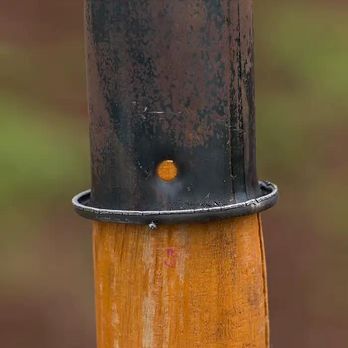 Outils agricoles, houes triangulaires à petite pointe