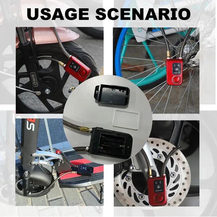 Verrou de vélo intelligent Bluetooth