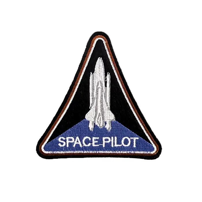 Pilote spatial astronaute Star Fighter combat faucon force aérienne broderie Patch vêtements sac à dos chapeau décoration brassard colle arrière