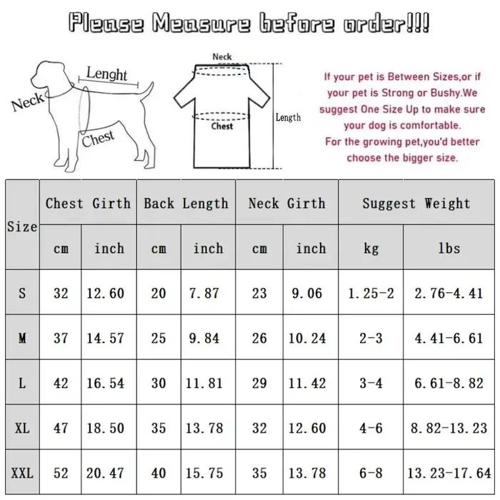 Chemise rayée pour chien