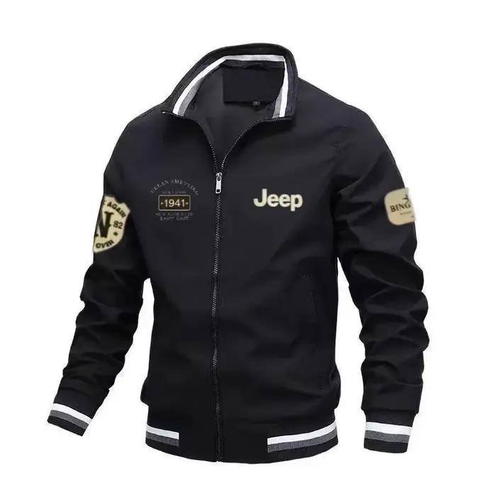 Nouvelles vestes décontractées de haute qualité Jeep 2026 avec cols montants pour le printemps et l'