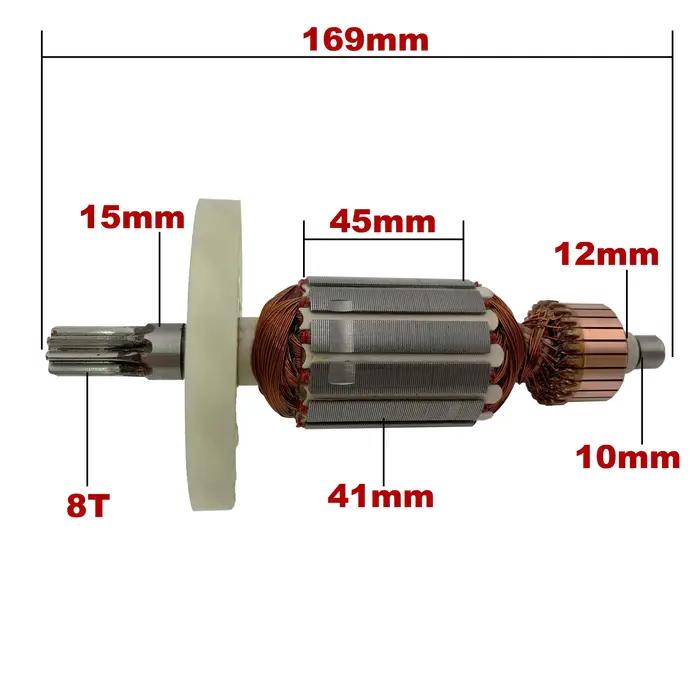 AC 220V 240V PR-25B PR-38E PH-40F Induit Rotor Stator Field pour HITACHI Marteau A Percussion Pièces