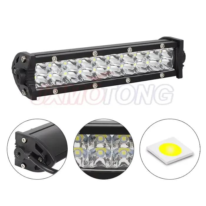 Kit de phares de barre lumineuse LED pour motos, avec supports de montage et interrupteur, pour guid