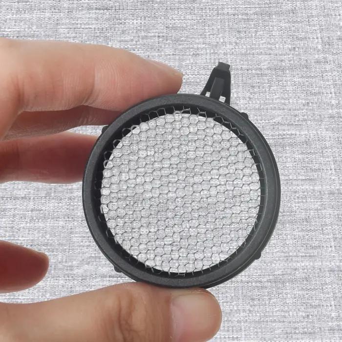 Couvercle en maille métallique Killflash 32mm anti-reflet picatinny or noir pour lunette de visée fusil chasse occasions spéciales