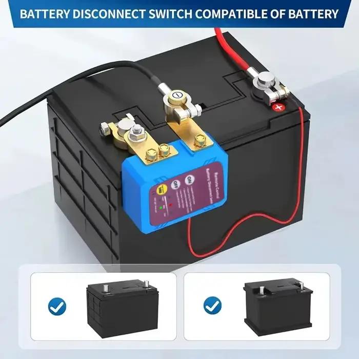 Interrupteur d'alimentation de déconnexion de batterie 12V 240A