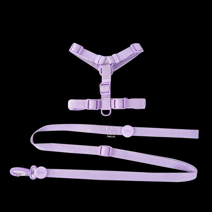 Ensemble de laisse de collier de harnais réglable pour chien