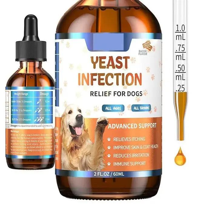 Gouttes vitaminées pour chiens et animaux de compagnie 60 ml – Soin doux et supplément nutritif pour maintenir un