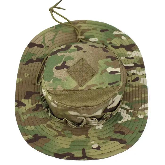 Chapeau de camouflage tactique à large bord pour l'été