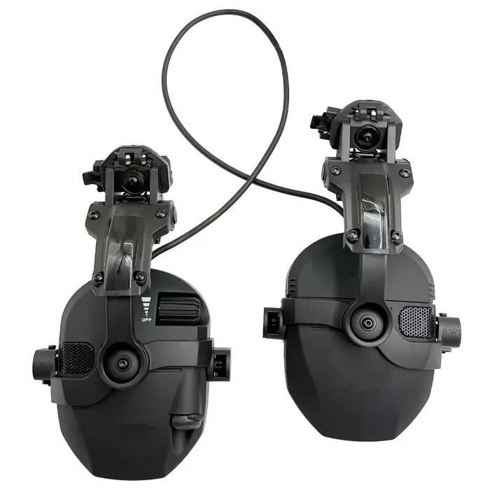 Cache-oreilles montés sur casque actif pour le tir, Protection auditive électronique, Protection auditive, réduction du bruit, casque d'écoute actif pour la chasse